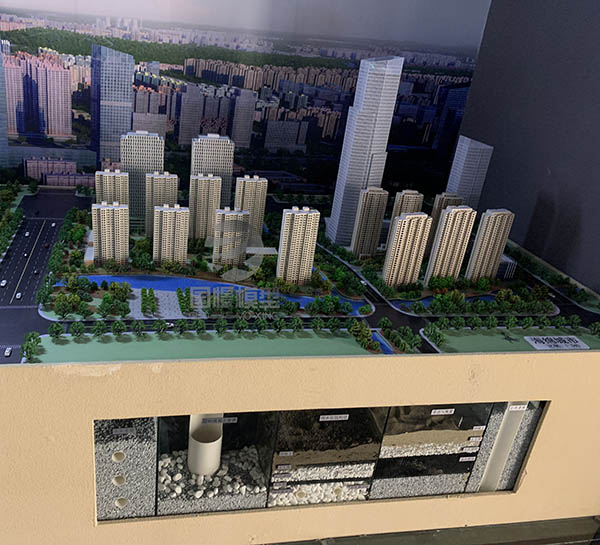 洪湖市建筑模型